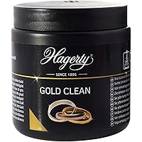 Hagerty Gold Clean Bath 170 ml I Effective Jewellery Immersion Bath for Cleaning Yellow Gold White Gold & Rose Gold I Gold Jewellery Cleaner for a renewed Shine I incl. Immersion Basket