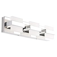 SOLFART Modern LED Bahtroom Vanity Light Fixtures Over Mirror Wall Mount Bath Lighting