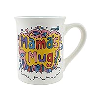 Our Name is Mud I'm a Cool Mom Mama's Coffee Mug, 16 Ounce, Multicolor