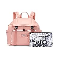DKNY Women's Casual Lightweight Backpack, Primrose, One Size