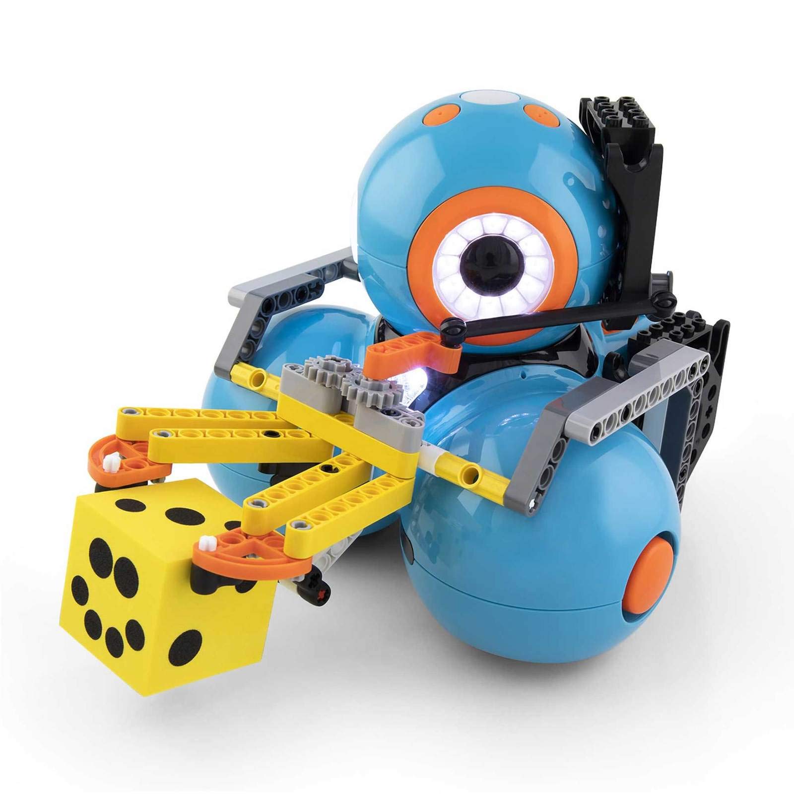 Wonder Workshop – Gripper Kit for Dash Robot for Kids 6+ – Free Programming Stem App – Visualize Your Code, Multicolor