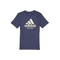 adidas Boys' Soccer Logo Tee