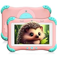 Kids Tablet 7 inch Android 11 Tablet for Kids(Ages 3-12), 2GB RAM 32GB ROM 128GB Expand, Toddler Tablet with WiFi, Bluetooth, GMS, Parental Control, Shockproof Case, Google Play, YouTube, Netflix