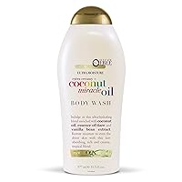 Extra Creamy + Coconut Miracle Oil Ultra Moisture Body Wash, 19.5 Fl Oz