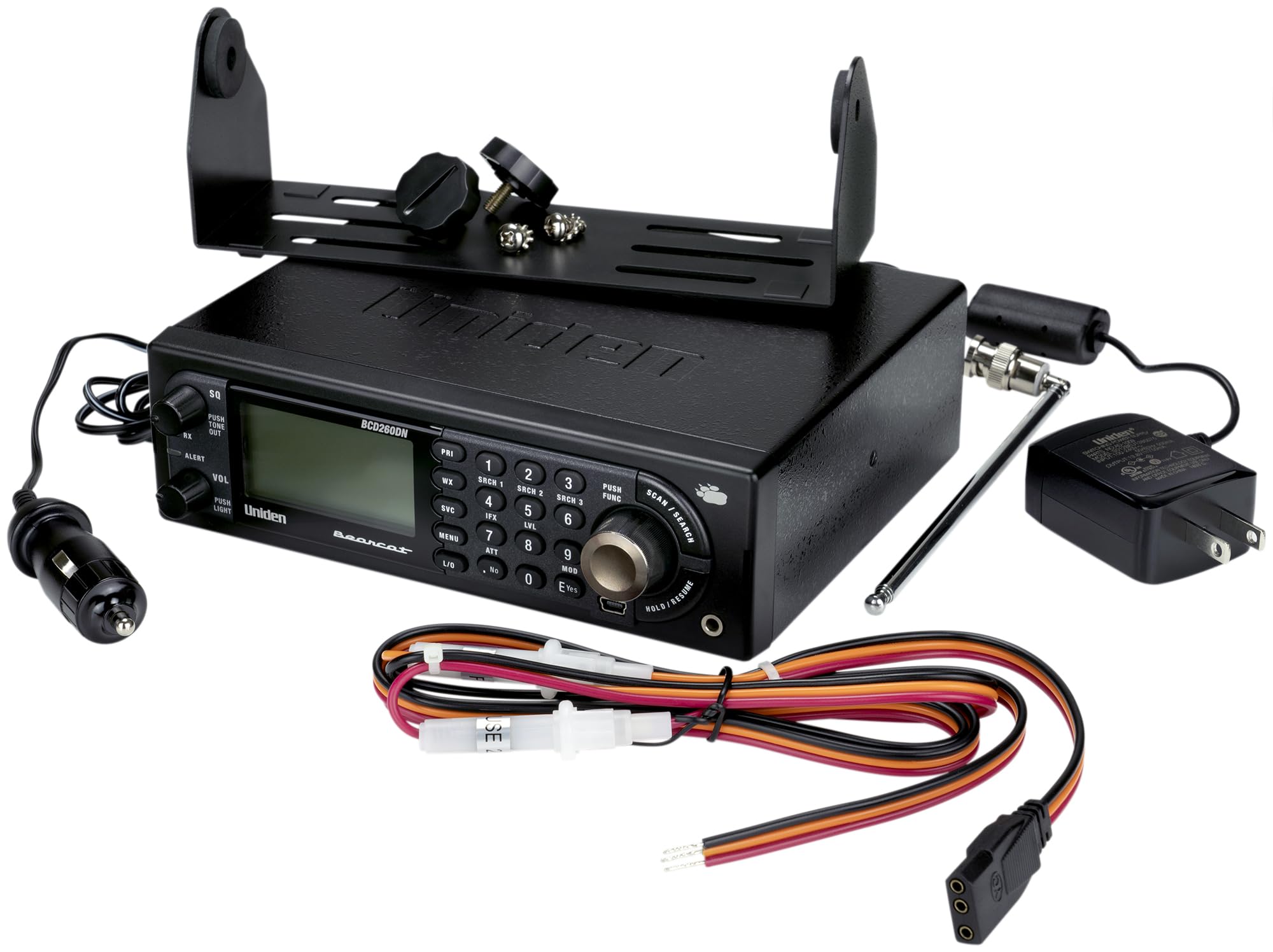 Uniden Bearcat BCD260DN Base/Mobile Digital Scanner, Performance Features, Band Scope Rapid System/Channel Number Tagging, Narrowband Reception, Search Features to Detect Signals Faster Than Ever