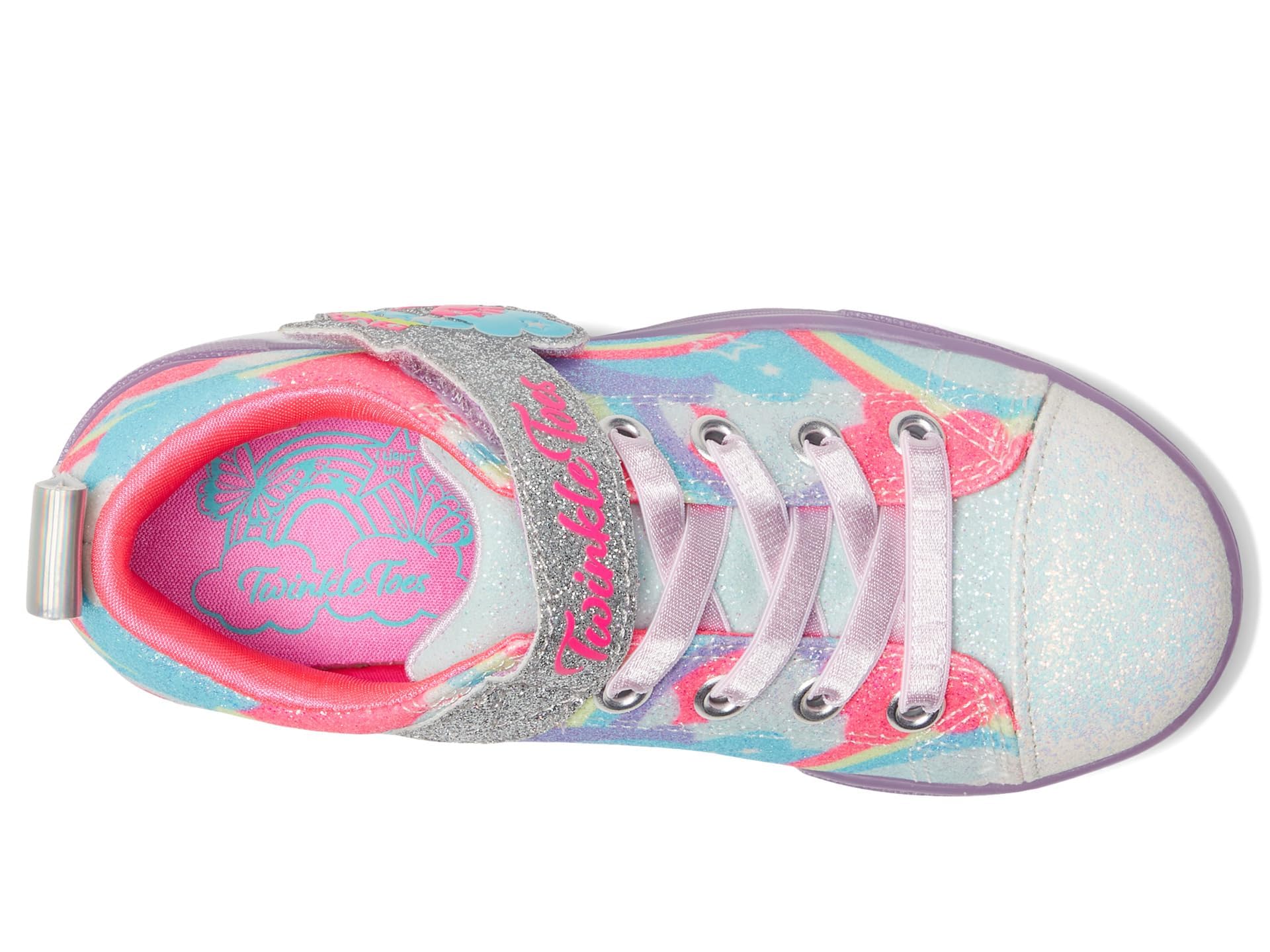 Skechers Girl's Twinkle Sparks Ice 2.0-Shim Sneaker