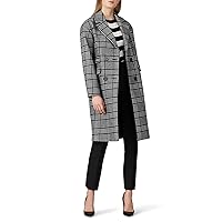 Women's Plaid Double Breasted Coat