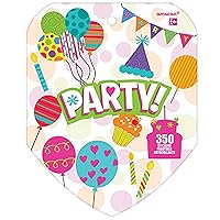 Amscan Party Sticker Book-1 Pc, 10