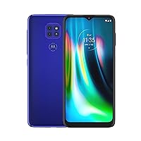 Motorola Moto G9 Play | Unlocked | International GSM Only | 4/64GB | 48MP Camera | 2020 | Sapphire Blue | NOT Compatible with Sprint or Verizon