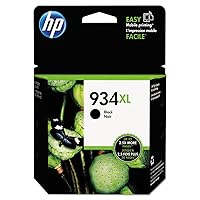 934XL Black High-yield Ink Cartridge | Works with HP OfficeJet 6810; OfficeJet Pro 6230, 6830 Series | C2P23AN