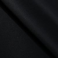 4-Way Stretch Power Net Fabric | Swimwear Lining, Garment, Non Garment Overlay | 90% Nylon, 10% Spandex (1 Yard, Black)