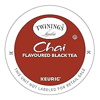 Twinings of London Chai Tea K-Cups for Keurig®, 24 Count (Pack of 4)