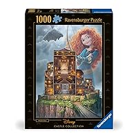 Ravensburger Disney Castle Collection: Merida 1000 Piece Jigsaw Puzzle for Adults - 12000263 - Handcrafted Tooling, Made in Germany, Every Piece Fits Together Perfectly