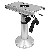 Wise 8WP144 Standard Mainstay Air Power Pedestal with Locking Swivel and Slide,Silver