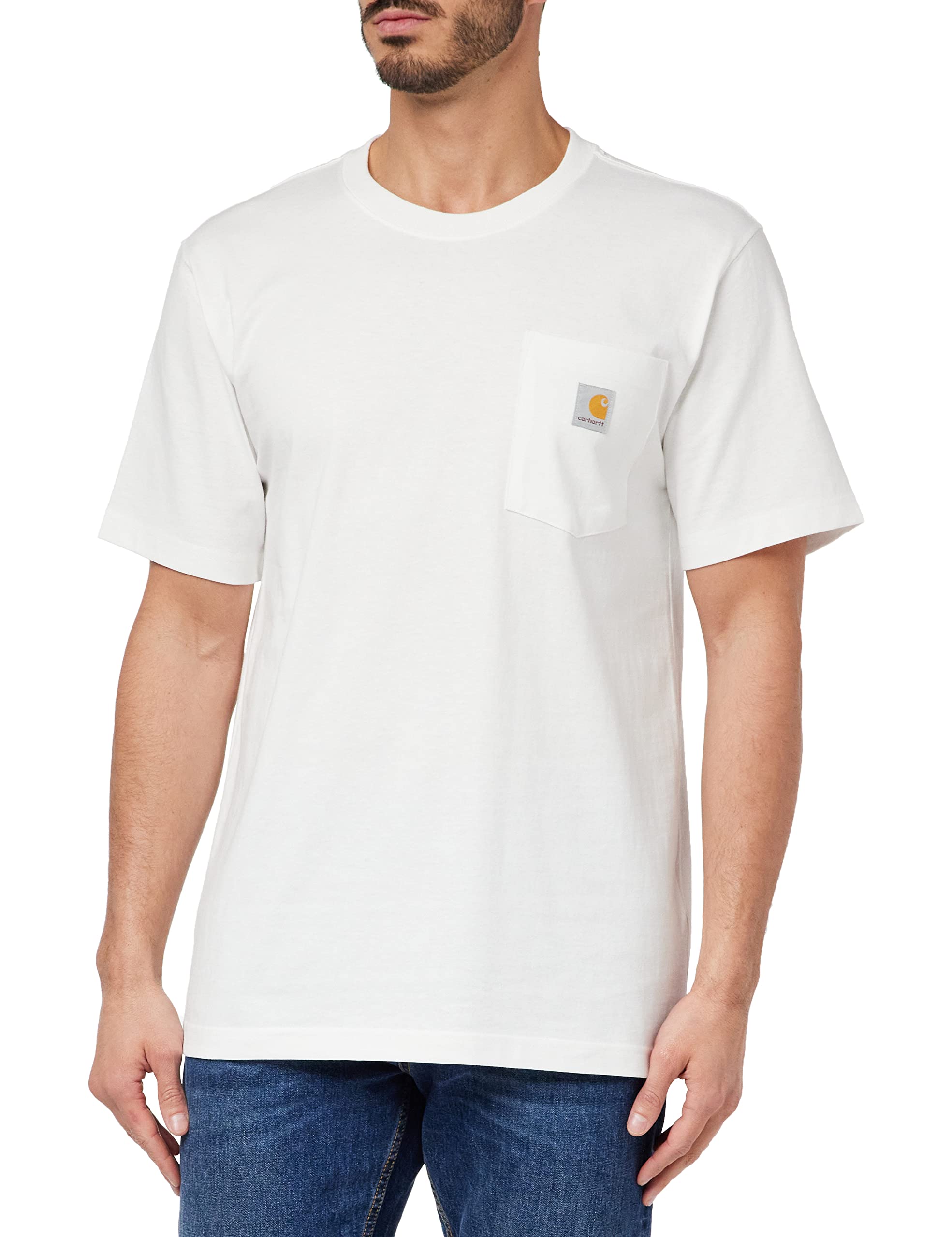 Carhartt Men's Relaxed Fit Heavyweight Short-Sleeve Pocket T-Shirt