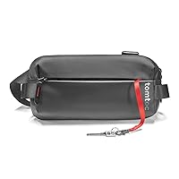 tomtoc Compact EDC Sling Bag, 4L Minimalist Chest Shoulder Backpack Crossbody Sling Bag for Men and Women, Water-resistant Lightweight Everyday Carry Casual Bag for Tactical, Travel, Work, Gym, Sport