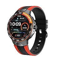High End Smart Watch,Full Touch Screen with 24 Sports Modes Sport Watch for Men Women,IP68 Waterproof Smartwatch Fitness Watch for iPhone Android Phone (Orange)