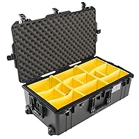 Pelican Air 1615 Case With Padded Dividers (Black) Pelican Air 1615 Case With Padded Dividers (Black)