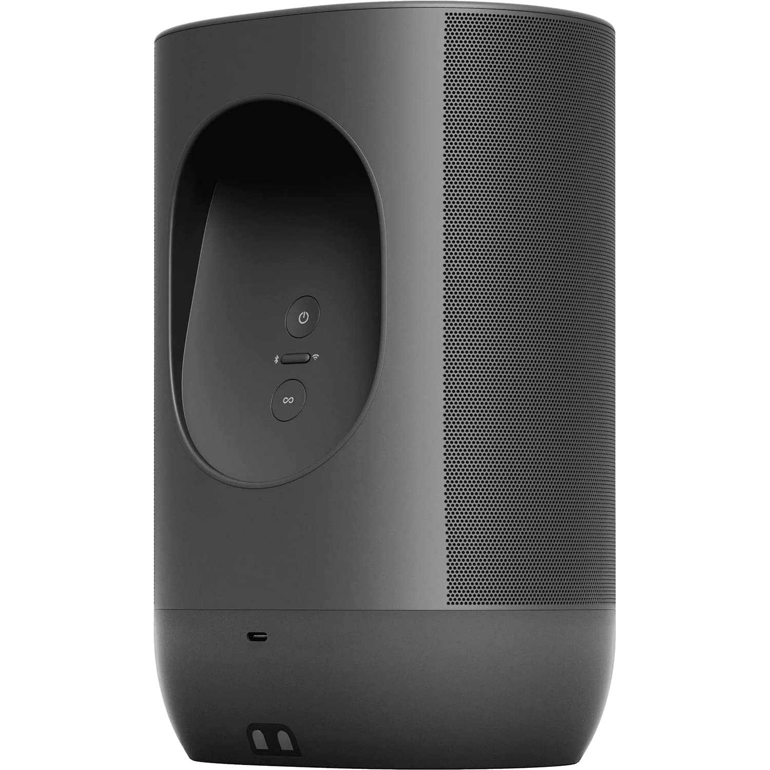 Sonos Move - Battery-Powered Smart Speaker, Wi-Fi and Bluetooth with Alexa Built-in - Black​​​​​​​