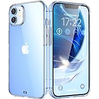 ORIbox for iPhone 12 mini Case Clear,Translucent Matte case with Soft Edges, Lightweight,iPhone 12 mini Phone Clear Case for Women Men Girls Boys Kids