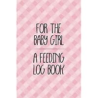 For the Baby Girl a Feeding Log Book: Logbook for Tracking Breastfeeding Information, Poop or Pee, Sleep Times and More for Your Newborn