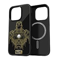 Belkin MSA011qcBG-DY iPhone 14 Pro Max Case, MagSafe Compatible, Magnetic, Thin, Ultra Shockproof, UV Resistant, Anti-Yellowing, Soft TPU (Disney 100th Anniversary Marvel Iron Man Limited Model)
