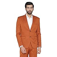 WINTAGE Men's Polyester Cotton Festive and Casual Blazer Coat Jacket