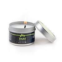 Dare Scent Pheromone Massage Candle by Eye of Love LGBTQ - for Male to Attract Male - Made with a shea Butter Base - 1.67 fl oz / 50 ml