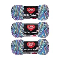 Bulk Buy: Red Heart Super Saver Yarn (3-Pack) Monet E300-310