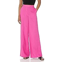 Trina Turk Women's Wide Leg Linen Pants