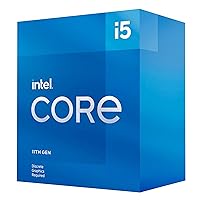 Intel® Core™ i5-11400F Desktop Processor 6 Cores up to 4.4 GHz LGA1200 (Intel® 500 Series & Select 400 Series Chipset) 65W