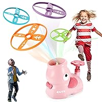 Kids Games Outdoor Toys for Girls 3+ Year Old: Elephant Butterfly Catching Game - Stomp Flying Disc Outside Toy Boy 3-5 - Summer Games Backyard Activities Toddler Girl Ages 4-8 Birthday Gift 4 5 6 7