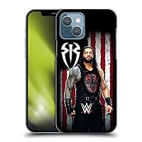 Head Case Designs Officially Licensed WWE Roman Reigns American Flag Superstars Hard Back Case Compatible with Apple iPhone 13