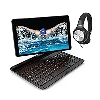 Naxa NID-1070 2-in-1 Core Android 11 Tablet with 10.1” HD IPS Screen and Bluetooth Keyboard Combo, 1.8GHz Quad Core Processor, 2GB RAM, 32GB Storage, Front & Rear Cameras, Speaker, & Microphone, Black