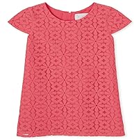 The Children's Place Girls' One Size Short Sleeve Lace Dress
