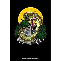 Ancient Mythology Notebook: Aztec Snake God Quetzalcoatl Notebook