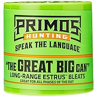 Primos Hunting The Great Big Can Doe Bleat, Extra-Large Volume for Extended Range Deer Attraction