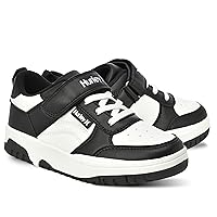 Hurley Kids' Rexx Low Cut Sneakers, Shoes for Kids, Sports Shoes for Boys and Girls, Padded Sneakers with Durable Outsoles, Basketball Shoes for Kids