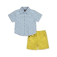 Baby Boys' 2-Piece Anchor Shorts Set Outfit