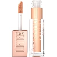 Lifter Gloss, Hydrating Lip Gloss with Hyaluronic Acid, Sun, Clear Neutral, 0.18 Ounce