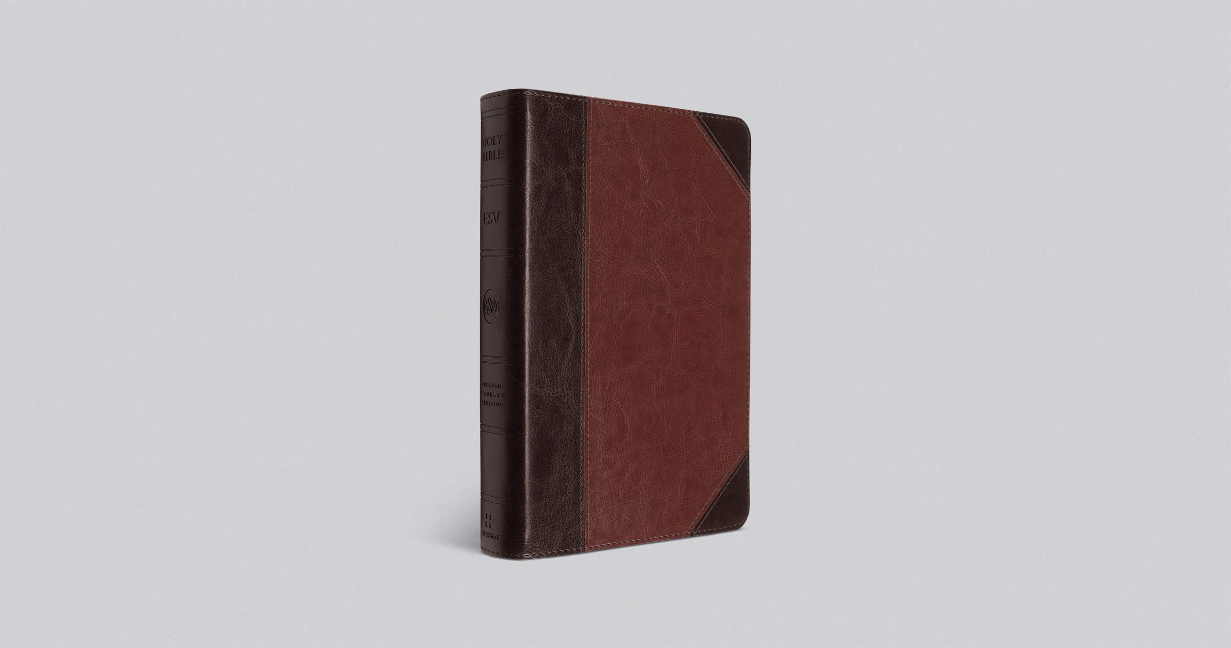 ESV Reference Bible (TruTone, Brown/Cordovan, Portfolio Design)