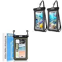 JOTO Waterproof Phone Pouch Bundle with IP68 Large Waterproof Floating Phone Pouch