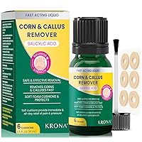 Equate Liquid Corn & Callus Remover with Cushions, 0.33 fl oz