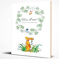 Here I Am - Bunny's Baby Memory Book: Beautiful Baby Journal for First Five Years Here I Am - Bunny's Baby Memory Book: Beautiful Baby Journal for First Five Years Kindle Hardcover Paperback