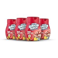 Hawaiian Punch, Fruit Juicy Red, Liquid Water Enhancer – New, Better Taste! (4 Bottles, Makes 96 Flavored Water Drinks) – Sugar Free, Zero Calorie