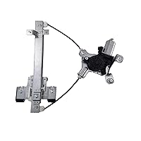 741-391 Rear Right Passenger Side Power Window Regulator Motor Compatible with 2007-2014 Cadillac Escalade (NOT FIT ESV or EXT)/ Chevy Tahoe/GMC Yukon (NOT FIT Yukon XL),4 Door