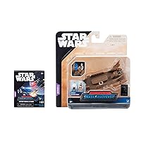 STAR WARS Micro Galaxy Squadron Desert Skiff Mystery Bundle - 3-Inch Light Armor Class and Scout Class Vehicles with Accessories
