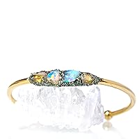 Australian Opal Raw Gemstone Bracelet