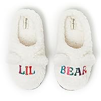 Dearfoams Unisex-Child Easter Basket Stuffers Gifts for Kids Toddler Lil Baby Bear Slipper