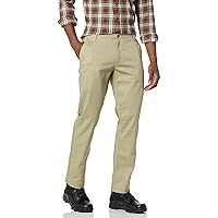 Amazon Essentials Men's Stain & Wrinkle Resistant Straight-Fit Stretch Work Pant